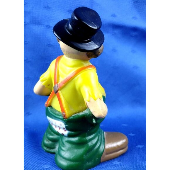 Sad Clown Cake Topper Vintage Wilton 1977 1316 Hong Kong Hard Plastic 4 Inch - Picture 9 of 9